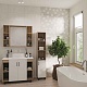Grossman Мебель для ванной Флай 100 GR-3013 дуб сонома/белая – картинка-18